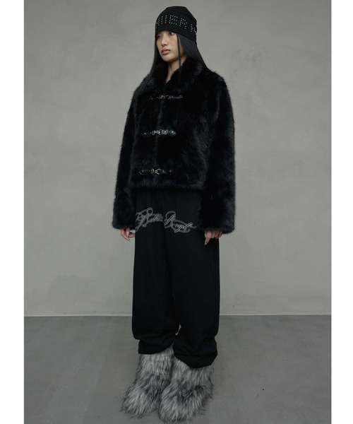 A'GEM/9 × .kom 『NIIER NOR/ニアノア』 METAL TOGGLE FUR JACKET