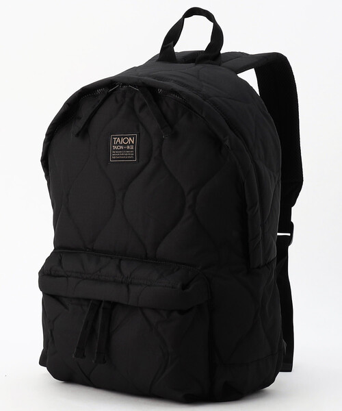 FREAK'S STORE(フリークスストア)の「限定展開 TAION/タイオン MILITARY DOWN BACK PACK/ミリタリー ダウン バックパック (リュックサック)(バックパック/リュック・レディース・ブラック/オリーブ/キャメル・ONE SIZE)」の12枚目の写真