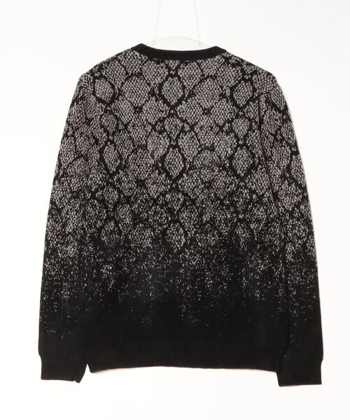 TORNADO MART（トルネードマート）の「ﾊﾟｲｿﾝｸﾞﾗﾃﾞｰｼｮﾝﾓｰﾙｸﾙｰﾈｯｸKN（ニット/セーター・メンズ・ホワイト/ブラック・MEDIUM/LARGE/LL）」の10枚目の写真