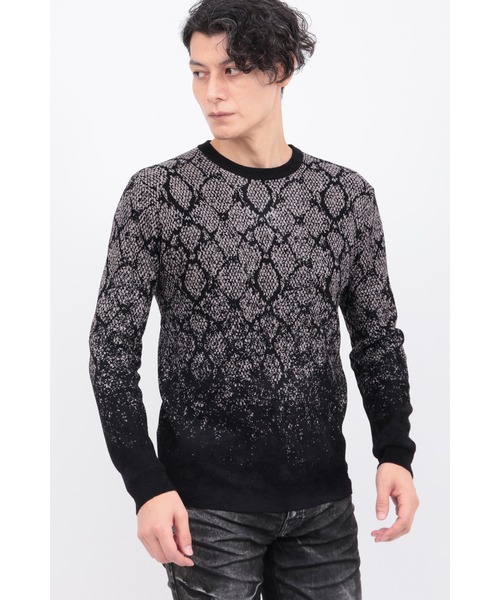 ﾊﾟｲｿﾝｸﾞﾗﾃﾞｰｼｮﾝﾓｰﾙｸﾙｰﾈｯｸKN（ニット/セーター）｜TORNADO MART