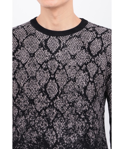 ﾊﾟｲｿﾝｸﾞﾗﾃﾞｰｼｮﾝﾓｰﾙｸﾙｰﾈｯｸKN（ニット/セーター）｜TORNADO MART