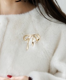 flower（フラワー）の「フォーリングリボンブローチ（ブローチ/コサージュ）」