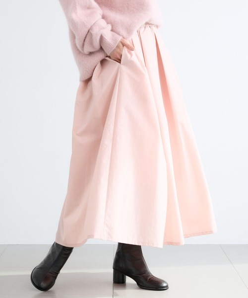BARNYARDSTORM（バンヤードストーム）の「BARNYARDSTORM / ギャザーボリュームスカート【撥水】【YouTube「i.style closet」紹介アイテム】（スカート・レディース・ブラック/ピンク・S/M）」の17枚目の写真