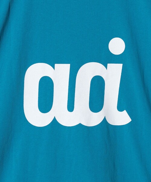 MONKEY TIME（モンキータイム）の「＜aai＞ロングスリーブ ロゴ Tシャツ（Tシャツ/カットソー・メンズ・ダークグレー/コバルトブルー・3/2）」の4枚目の写真