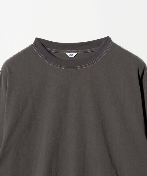 MONKEY TIME（モンキータイム）の「＜aai＞ロングスリーブ ロゴ Tシャツ（Tシャツ/カットソー・メンズ・ダークグレー/コバルトブルー・3/2）」の7枚目の写真