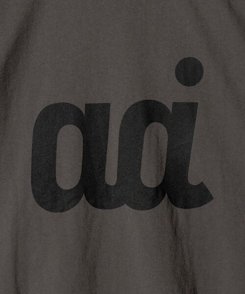 MONKEY TIME（モンキータイム）の「＜aai＞ロングスリーブ ロゴ Tシャツ（Tシャツ/カットソー・メンズ・ダークグレー/コバルトブルー・3/2）」の8枚目の写真