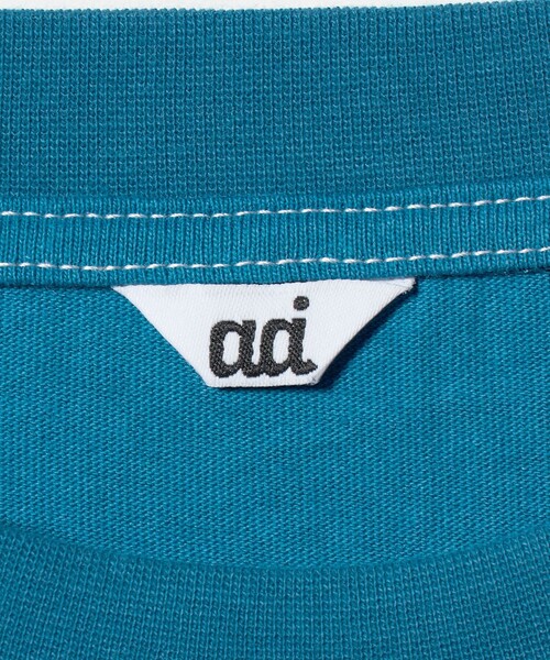 MONKEY TIME（モンキータイム）の「＜aai＞ロングスリーブ ロゴ Tシャツ（Tシャツ/カットソー・メンズ・ダークグレー/コバルトブルー・3/2）」の10枚目の写真