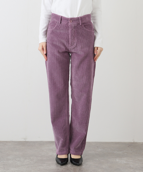 EDIT. FOR LULU(エディットフォールル)の「【BASERANGE/ベースレンジ】MAIN TAJO PANTS(スラックス・レディース・パープル・SMALL/X-SMALL)」の7枚目の写真