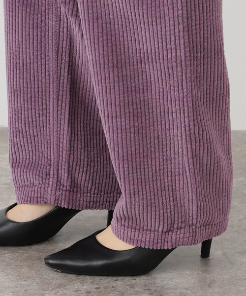 EDIT. FOR LULU(エディットフォールル)の「【BASERANGE/ベースレンジ】MAIN TAJO PANTS(スラックス・レディース・パープル・SMALL/X-SMALL)」の13枚目の写真