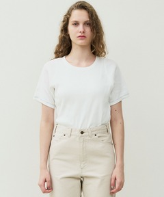 ナローショルダーテレコTシャツ