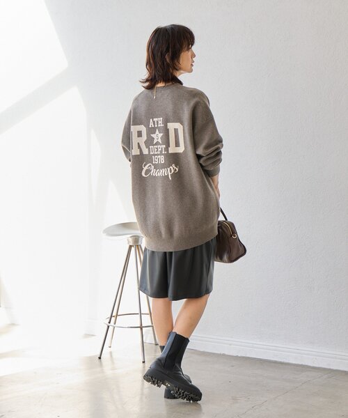 RIVE DROITE(リヴドロワ)の「【ハンサムな着こなしに】合皮ハーフパンツ(その他パンツ・レディース・ブラック/キャメル・36/38)」の13枚目の写真