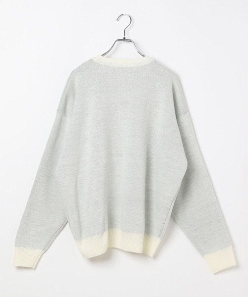 WaiKei（ワイケイ）の「【UNISEX】Wai Kei×ALAND／Amaltese ニット（ニット/セーター・レディース・ピンク/アイボリー/ネイビー/グレー・LARGE/MEDIUM）」の18枚目の写真