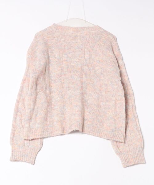 STAY MOTION（ステイモーション）の「【WEB限定】マルチカラーニットプルオーバー［大人 カジュアル 着回し力抜群］（ニット/セーター・レディース・イエロー/ピンク・F）」の4枚目の写真