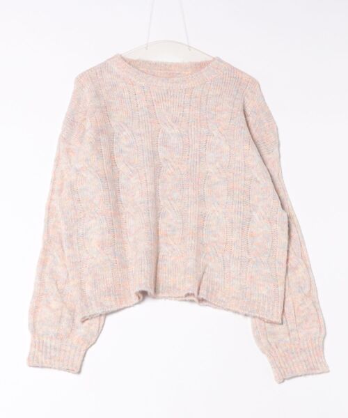 STAY MOTION（ステイモーション）の「【WEB限定】マルチカラーニットプルオーバー［大人 カジュアル 着回し力抜群］（ニット/セーター・レディース・イエロー/ピンク・F）」の13枚目の写真