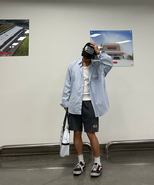 DNSR(ディーエヌエスアール)の「ベーシックスリーブレスホワイト(Tシャツ/カットソー・メンズ・その他・LARGE/MEDIUM/SMALL)」の3枚目の写真