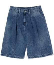 CPGN STUDIO（コンパーニョ）の「TIE-DYE BERMUDA DOUBLE PLEATED SHORTS DENIM WASHED BLUE（その他パンツ）」