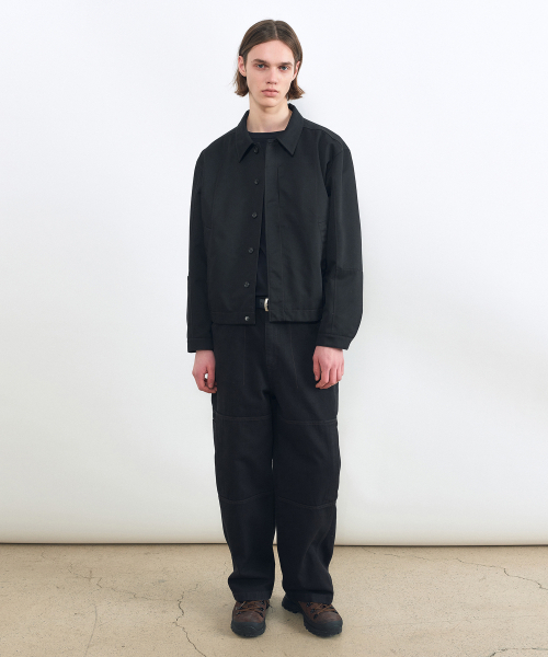 INSILENCE(インサイロンス)の「パネルドコットンツイルジャケット ブラック(デニムジャケット・レディース・その他・SMALL/MEDIUM/LARGE)」の11枚目の写真