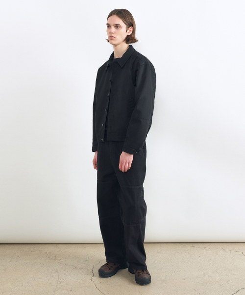 INSILENCE(インサイロンス)の「パネルドコットンツイルジャケット ブラック(デニムジャケット・レディース・その他・SMALL/MEDIUM/LARGE)」の10枚目の写真