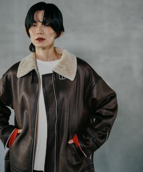 B3ボアジャケット 582430（その他アウター）｜LEPSIM（レプシィム）の