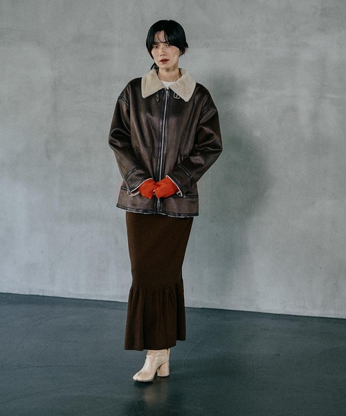 B3ボアジャケット 582430（その他アウター）｜LEPSIM（レプシィム）の