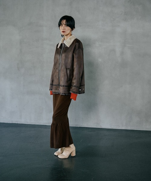 LEPSIM（レプシィム）の「B3ボアジャケット 582430（その他アウター