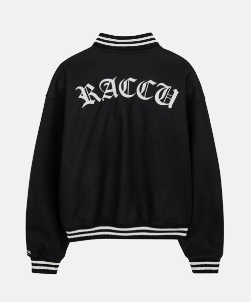 TAKEASY(テイクイージー)の「ウールクロップバシティジャケット(ディープネイビー)(スタジャン・メンズ・その他・LARGE/SMALL/MEDIUM)」の2枚目の写真