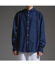 Denim Hood Shirts [2 Colors]