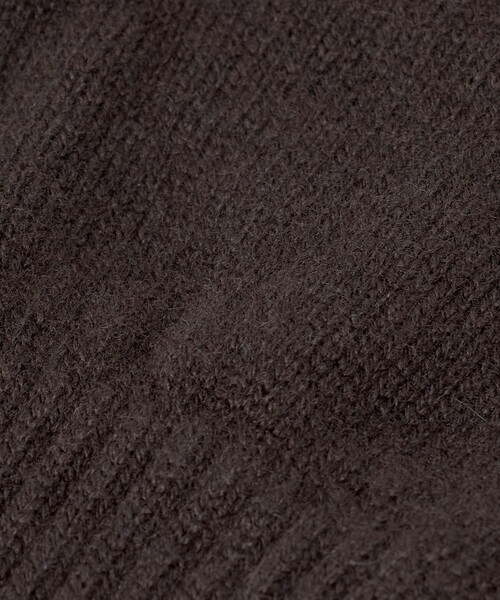 Johnstons of Elgin（ジョンストンズオブエルガン）の「【別注】＜Johnstons of Elgin＞フィンガーレス ニットグローブ（手袋・メンズ・ダークオレンジ/ブラック/ダークブラウン/ダークグレー・FREE）」の15枚目の写真