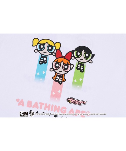 THE POWERPUFF GIRLS X BAPE - BABY MILO TEE（Tシャツ/カットソー