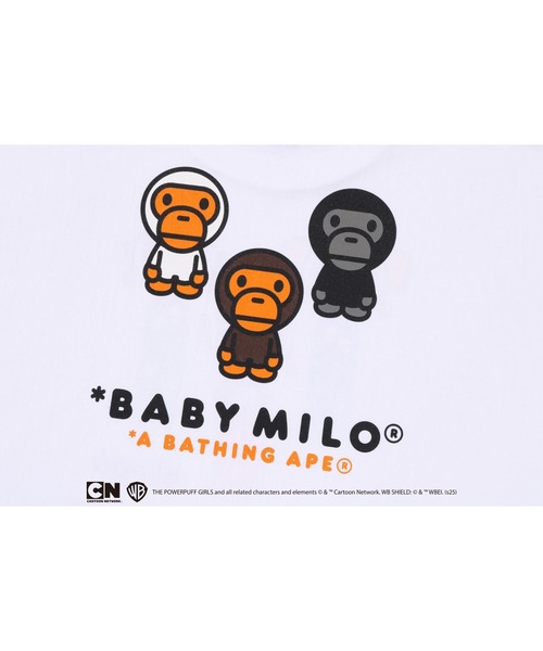THE POWERPUFF GIRLS X BAPE - BABY MILO TEE（Tシャツ/カットソー