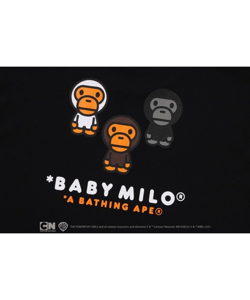THE POWERPUFF GIRLS X BAPE - BABY MILO TEE（Tシャツ/カットソー