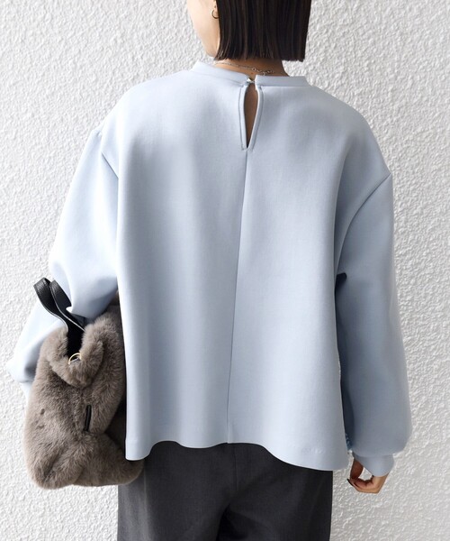 セール】【WEB限定】〈手洗い可能〉サイド スリット フリル ダンボール