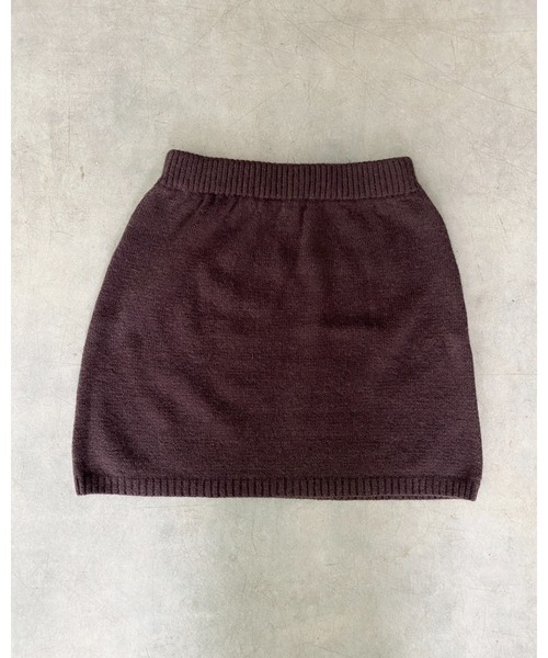 She's Closet(シーズクローゼット)の「深vネック長袖オーバーサイズスキッパーポロニット&ミニスカートセットアップ(セットアップ・レディース・ブラウン/ベージュ/グレー/ブラック・FREE)」の21枚目の写真