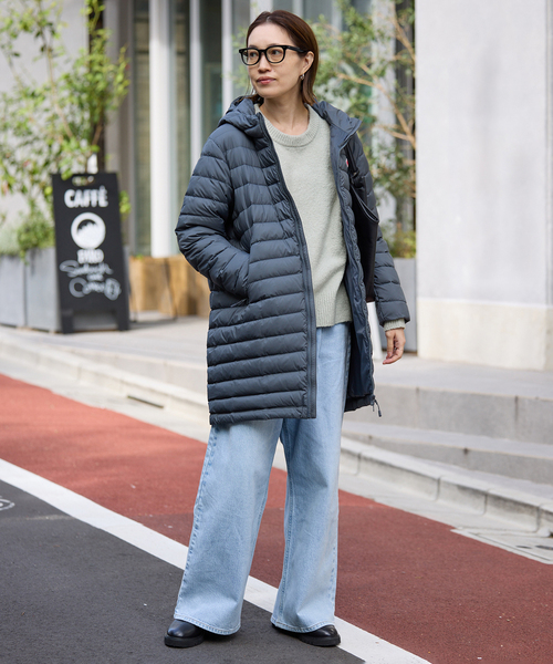 SLOBE IENA（スローブイエナ）の「Air Fit ニットプルオーバー（ニット/セーター・レディース・グレー/ホワイト/パープル/イエロー・FREE）」の5枚目の写真