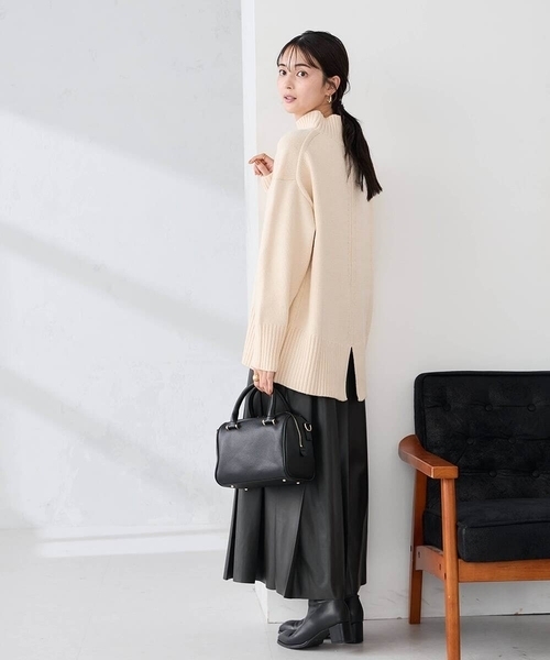 洗える/静電気が起きにくい/雑誌InRed(宝島社)12月号掲載】バック