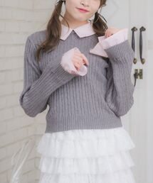 ems excite｜エムズエキサイトのニット/セーター（グレー/灰色系）通販