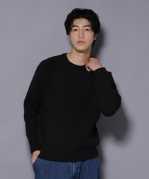 NANO universe | ウォッシャブル ダブルフェイスニット(ニット/セーター)