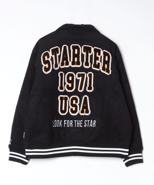 セール】【STARTER /スターター】コーデュロイ中綿 襟付きスタジャン