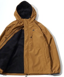 LOGOS（ロゴス）の「2025AW LOGOS/ロゴス ナイロン 裏ボア 撥水 防風 マウンテンパーカー フーディージャケット レディース メンズ（マウンテンパーカー）」