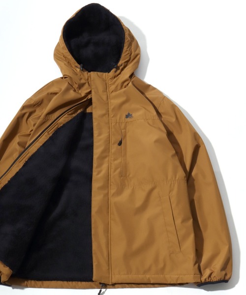 セール】2025AW LOGOS/ロゴス ナイロン 裏ボア 撥水 防風 マウンテン