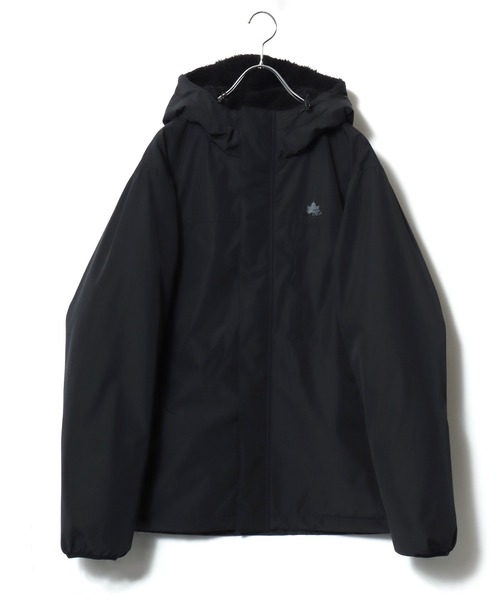 LOGOS（ロゴス）の「2025AW LOGOS/ロゴス ナイロン 裏ボア 撥水 防風 マウンテンパーカー フーディージャケット レディース メンズ（マウンテンパーカー・メンズ・ブルーグリーン/ブラック/ネイビー/ベージュ・LL/L/M）」の5枚目の写真