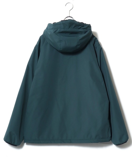 LOGOS（ロゴス）の「2025AW LOGOS/ロゴス ナイロン 裏ボア 撥水 防風 マウンテンパーカー フーディージャケット レディース メンズ（マウンテンパーカー・メンズ・ブルーグリーン/ブラック/ネイビー/ベージュ・LL/L/M）」の12枚目の写真