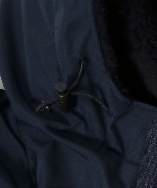 LOGOS（ロゴス）の「2025AW LOGOS/ロゴス ナイロン 裏ボア 撥水 防風 マウンテンパーカー フーディージャケット レディース メンズ（マウンテンパーカー・メンズ・ブルーグリーン/ブラック/ネイビー/ベージュ・LL/L/M）」の14枚目の写真