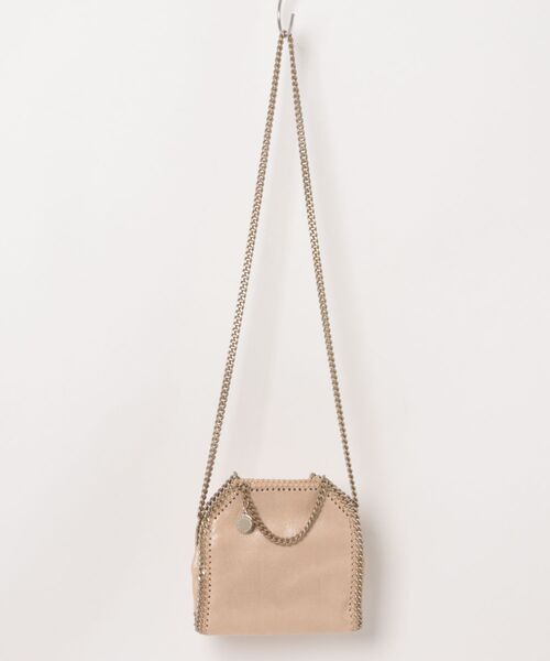 STELLA McCARTNEY(ステラマッカートニー)の「Falabella Tiny Tote Bag / ファラベラ タイニー トートバッグ(ショルダーバッグ・レディース・ゴールド・ONE SIZE)」の6枚目の写真