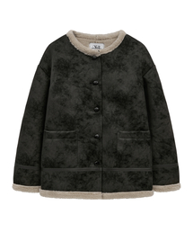 Midnight Move（ミッドナイトムーブ）の「nc mustang (black)（ムートンコート）」