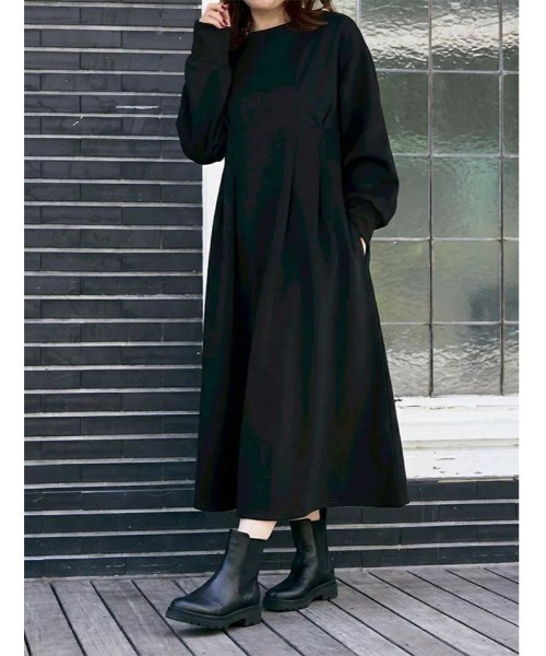 裏起毛ウエストタックワンピース（ワンピース）｜fifth（フィフス）の