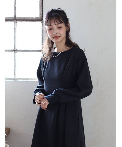 ウエストタックワンピース 大草直子さんコラボ】ウエストタックワンピース（2002387762