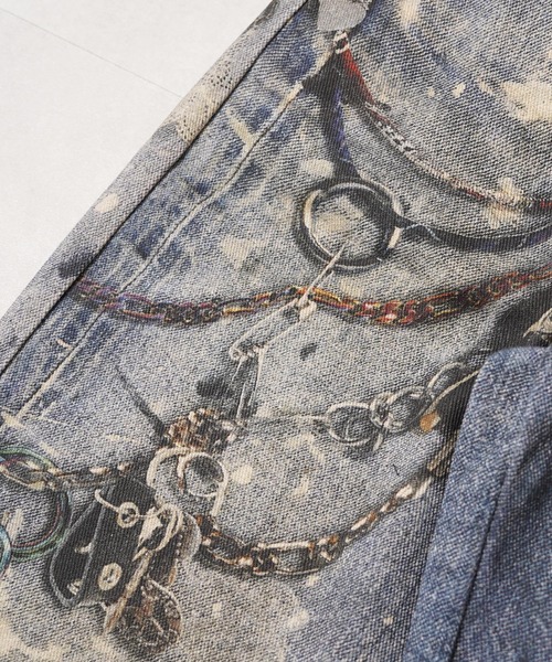 #MEMORY(メモリー)の「【MEMORY】転写 デニムパンツ / Transfer Denim Pants(デニムパンツ・メンズ・インディゴブルー・M/S/L)」の6枚目の写真