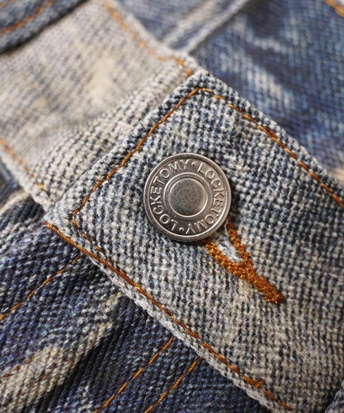 #MEMORY(メモリー)の「【MEMORY】転写 デニムパンツ / Transfer Denim Pants(デニムパンツ・メンズ・インディゴブルー・M/S/L)」の7枚目の写真