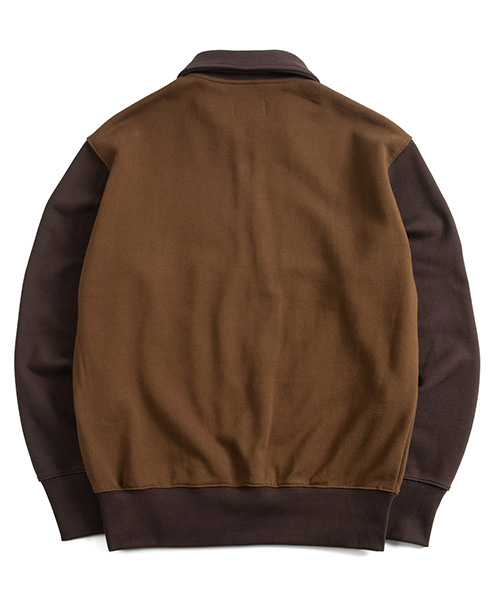 WILD BRICKS(ワイルドブリックス)の「MEC HALF ZIP PULLOVER (brown)(その他トップス・メンズ・その他・MEDIUM/LARGE/X-LARGE)」の2枚目の写真